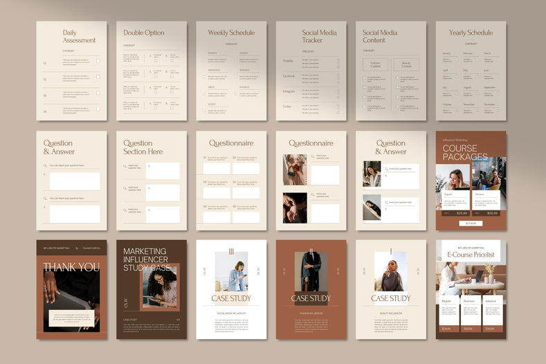 Questionnaire Booklet Template