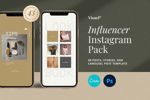Influencer Social Media Pack Vol. 5 - Visuel Colonie
