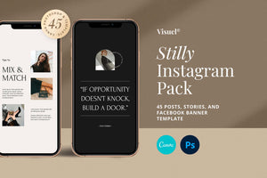 Stilly - Canva Instagram Pack - Visuel Colonie