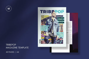 Tribepop Magazine Template - Visuel Colonie