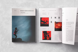 Resonance Magazine Template - Visuel Colonie