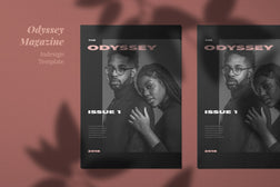 Odyssey Magazine Template - Visuel Colonie