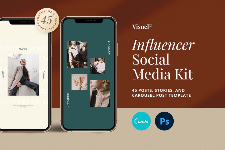 Influencer Social Media Pack Vol. 3 - Visuel Colonie