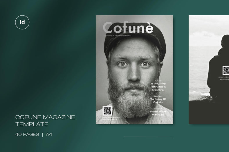 Cofune Magazine Template - Visuel Colonie