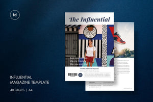 The Influential Magazine Template - Visuel Colonie