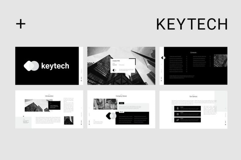 Keytech Presentation Template - Visuel Colonie