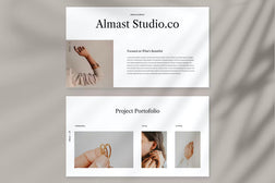 Almast Presentation Template - Visuel Colonie