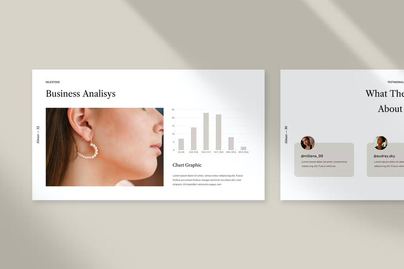 Almast Presentation Template - Visuel Colonie