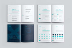 Brand Manual Editorial Layout Template - Visuel Colonie