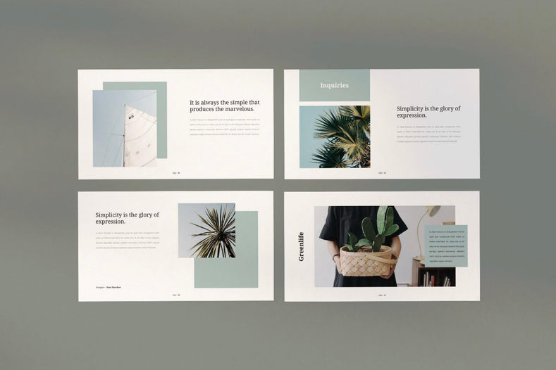 Multiva Presentation Template - Visuel Colonie