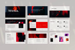 Werkia Presentation Template - Visuel Colonie