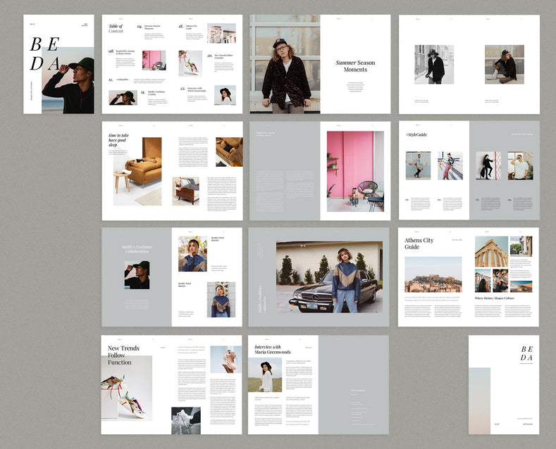 Beda Magazine Template - Visuel Colonie