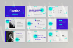 Fluxica Presentation Template - Visuel Colonie