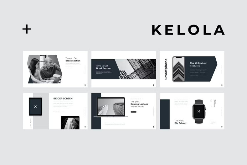 Kelola Presentation Template - Visuel Colonie