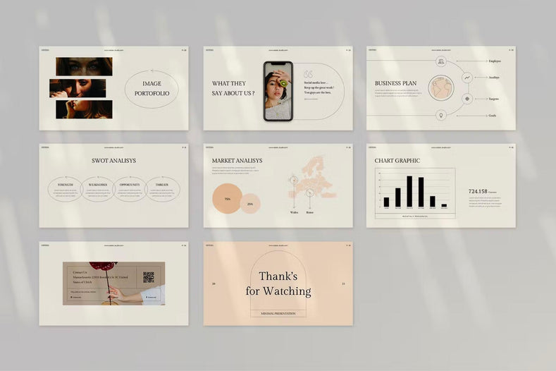 Ostera Presentation Template - Visuel Colonie