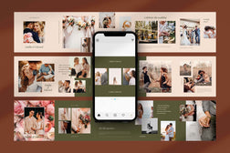 Amore - Wedding Gallery Instagram Carousel Template
